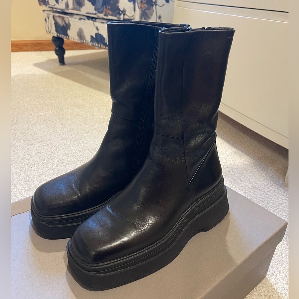 Vagabond leather boots Paris 37